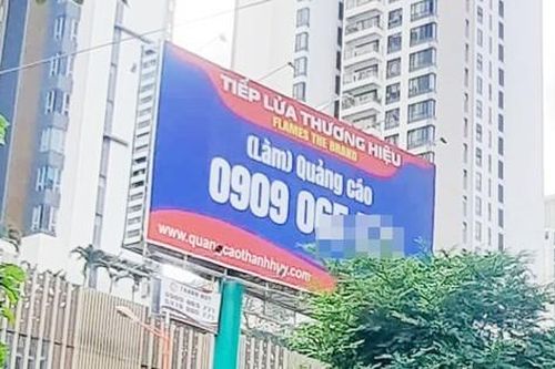 Nhiều sai phạm trong hoạt động quảng cáo ngoài trời tại TP Thủ Đức