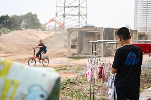 Sống tạm giữa công trường đường vành đai nghìn tỷ