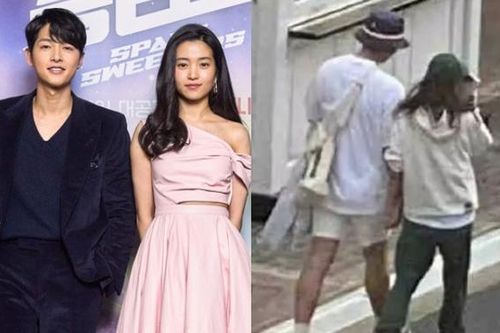 Thực hư ảnh Song Joong Ki và Kim Tae Ri bí mật hẹn hò ở Paris