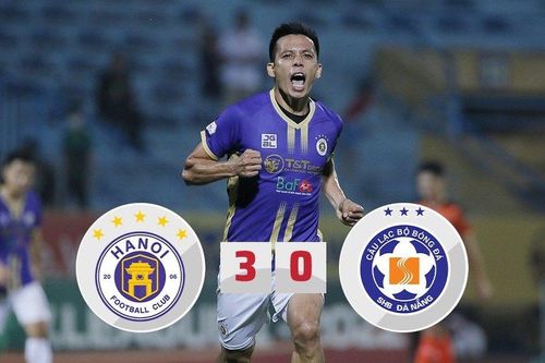 Hà Nội FC đòi lại ngôi đầu bằng chiến thắng hủy diệt trước Đà Nẵng