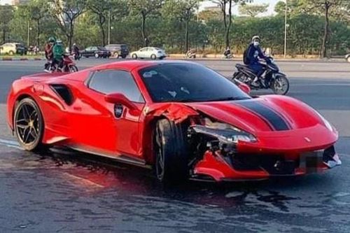Hai tai nạn siêu xe tại Việt Nam trong 4 tháng liên quan tới Ferrari