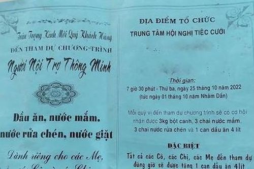 Công an điều tra vụ nhiều người bị lừa thông qua 'mua hàng khuyến mãi'