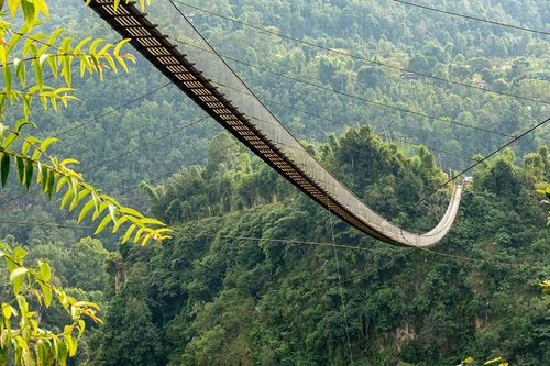 Những cầu treo nổi tiếng thế giới không dành cho người yếu tim