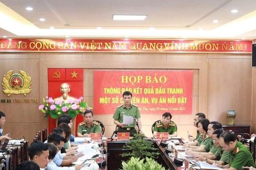 Công an tỉnh Phú Thọ triệt phá nhiều vụ án lớn, nghiêm trọng