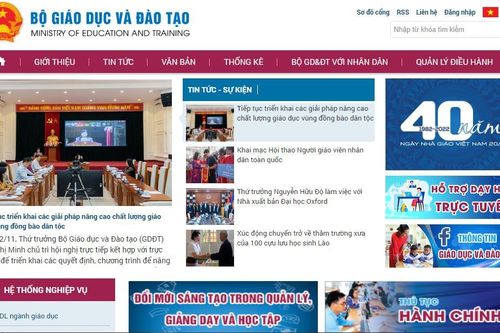 Bộ GD-ĐT cảnh báo một số trang web, fanpage giả mạo