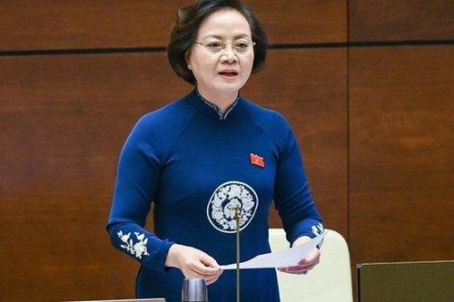 TỔNG THUẬT: Bộ trưởng Bộ Nội vụ Phạm Thị Thanh Trà trả lời chất vấn