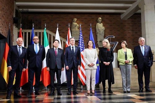 Tuyên bố chung Hội nghị Ngoại trưởng G7: Dành 'gói viện trợ mùa Đông' cho Ukraine, kêu gọi Nga gia hạn thỏa thuận ngũ cốc