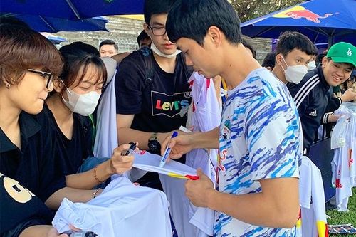 Cầu thủ Hoàng Anh Gia Lai sẽ giao lưu với người hâm mộ Hà Tĩnh