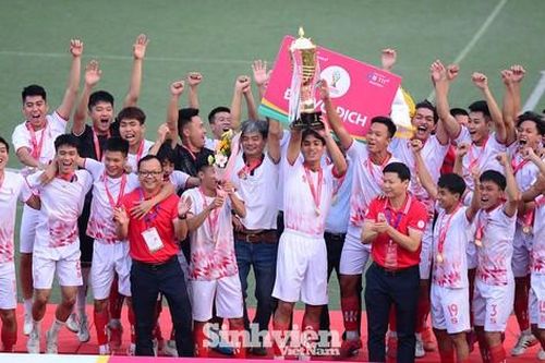 Trường ĐH Giao thông Vận tải vô địch Giải bóng đá sinh viên 2022