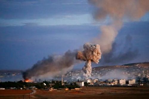 Syria không kích cơ sở ngầm của phiến quân, hạ 93 tay súng