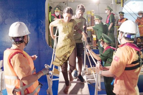 305 người nước ngoài gặp nạn trên biển được đưa vào Vũng Tàu