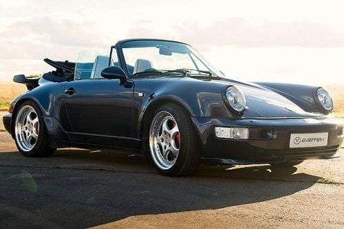 Porsche 964 Widebody Cabriolet được Everrati 'hô biến' thành xe điện