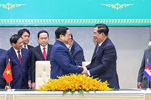 Việt Nam - Campuchia ưu tiên thúc đẩy hợp tác về chuyển đổi số