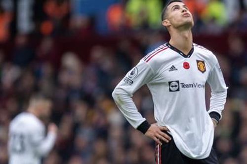 Ronaldo phạm lỗi nhiều hơn số lần sút trúng đích ở Premier League 2022/23