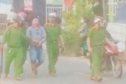 Bắt nam thanh niên chém hàng xóm trọng thương