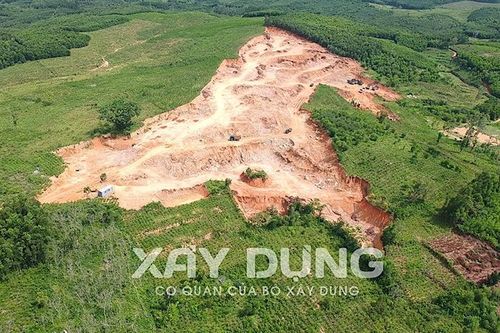 Phần lớn các chủ mỏ đất ở Quảng Ngãi đã tiến hành kê khai giá