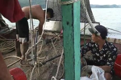 Xử lý thêm 5 tàu cá vi phạm trên vùng biển Móng Cái