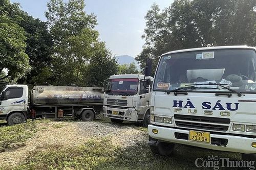 Nghệ An phát hiện cơ sở tái chế hàng chục tấn dầu nhớt trái phép