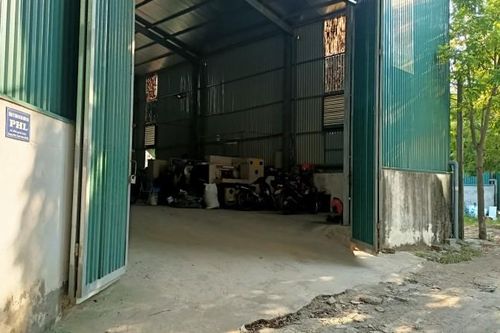 Đức Thượng - Hoài Đức: Biến đất nông nghiệp thành nhà xưởng cho thuê trái phép