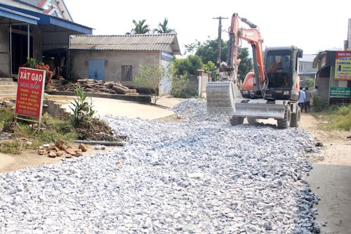 Đầu tư gần 4 tỷ đồng sửa chữa tuyến đường Phúc Lương - Minh Tiến