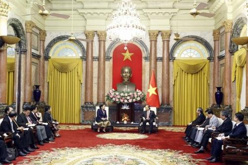 Lãnh đạo Đảng, Nhà nước tiếp Đoàn đại biểu Đảng NDCM Lào