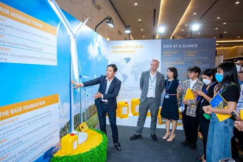 Sika giới thiệu chuỗi giải pháp bền vững và đột phá cho lĩnh vực điện gió