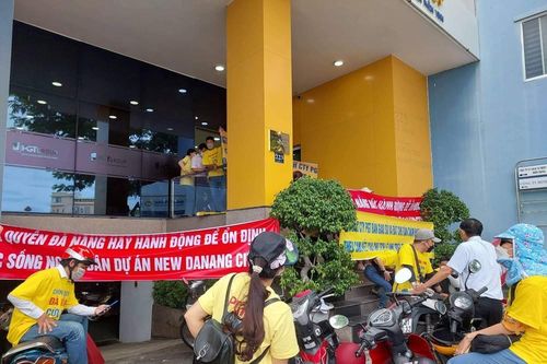 Giám sát chặt việc thực hiện cam kết tại dự án New Danang City liên tục bị dân đòi sổ đỏ