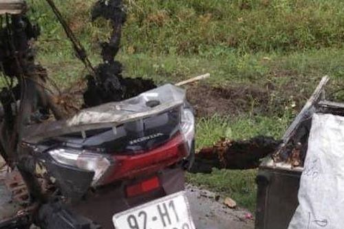 Đuổi vợ con ra khỏi nhà, người đàn ông ở Quảng Nam tẩm xăng tự thiêu