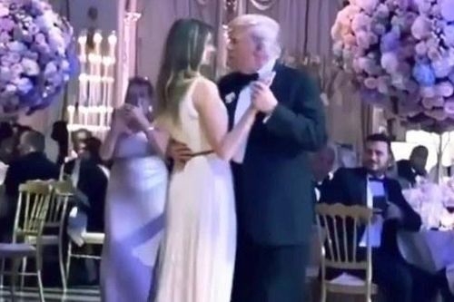 Ông Trump nhảy trong tiệc cưới con gái