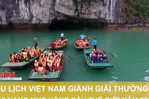 Du lịch Việt Nam giành giải thưởng ở 16 hạng mục hàng đầu thế giới năm 2022