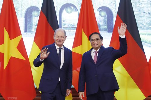 Thủ tướng Phạm Minh Chính hội đàm với Thủ tướng Đức Olaf Scholz