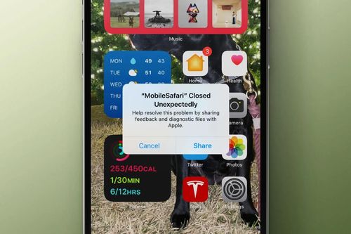 Safari trên iPhone gặp lỗi lạ