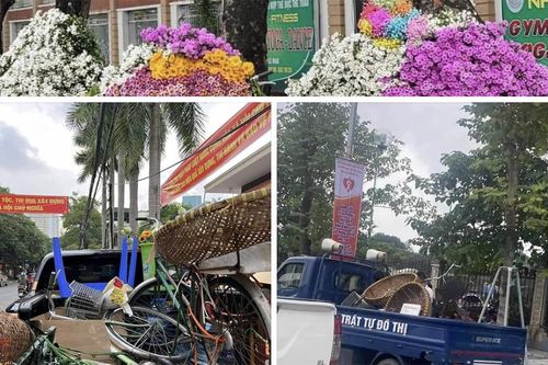 Phản ứng trái chiều việc trật tự đô thị 'hốt' xe đạp bán hoa về phường