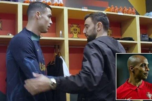 Ronaldo đã nói gì với Bruno khi chạm mặt ở đội tuyển Bồ Đào Nha?
