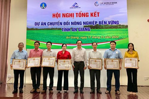 Tổng kết dự án Chuyển đổi nông nghiệp bền vững (VnSAT) tỉnh An Giang