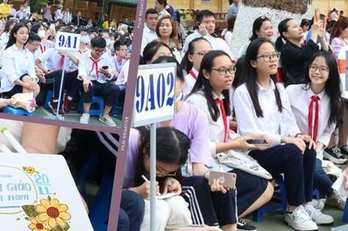 Thầy cô và teen THCS Đống Đa (Hà Nội) rộn ràng đón 'hội kép', niềm vui nhân lên gấp bội