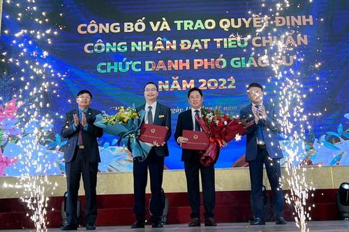 Công nhận đạt tiêu chuẩn chức danh PGS cho Hiệu trưởng Trường ĐH Công đoàn