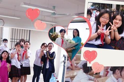 Teen THCS Nguyễn Du (Hà Nội) mừng ngày Nhà giáo Việt Nam: Vẽ tranh, làm clip tặng thầy cô