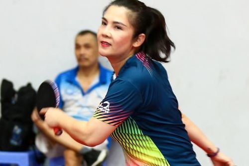 Những bóng hồng 'tô điểm' Giải Bóng bàn Cúp Hội Nhà báo Việt Nam lần thứ XV