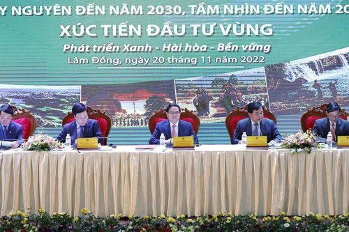 Thủ tướng chủ trì Hội nghị triển khai về phát triển vùng Tây Nguyên