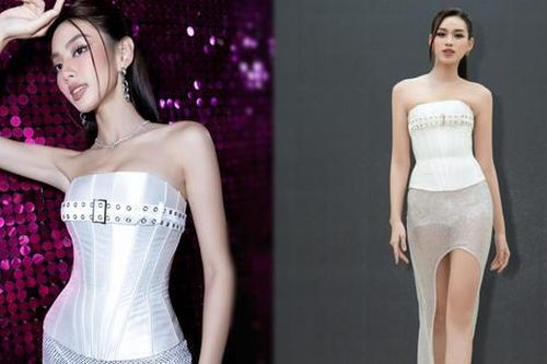 Đỗ Thị Hà diện set đồ 'dìm dáng' của Thùy Tiên nhưng lại ghi điểm nhờ 1 chi tiết