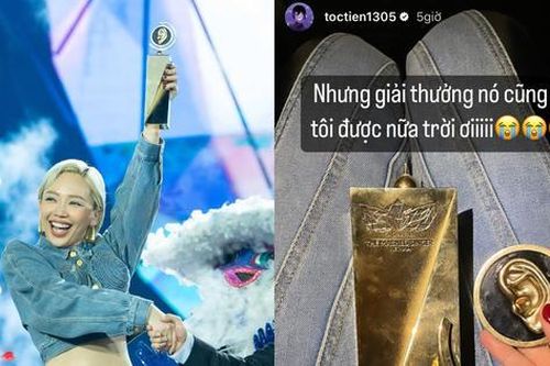 Hậu chung kết The Masked Singer: Tóc Tiên làm gãy cúp, Trung Quân rơi vào tình huống bất ổn