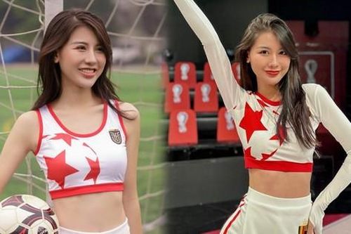 Hotgirl đại diện tuyển Bỉ trong 'Nóng cùng World Cup 2022' là gương mặt TikToker quen thuộc