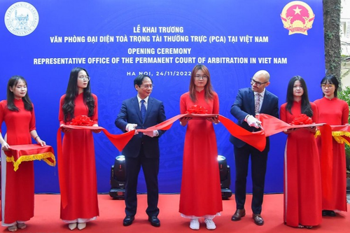 Khai trương Văn phòng đại diện của Tòa trọng tài thường trực (PCA) tại Việt Nam