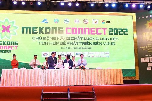 Hợp tác xây dựng chuỗi liên kết 'bàn ăn xanh' cho thực phẩm vào các siêu thị