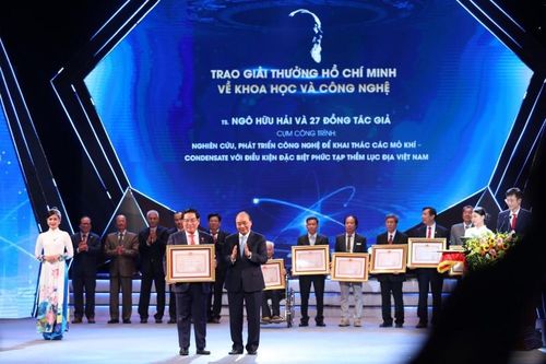 3 công trình khoa học công nghệ ngành Công Thương được trao Giải thưởng Hồ Chí Minh