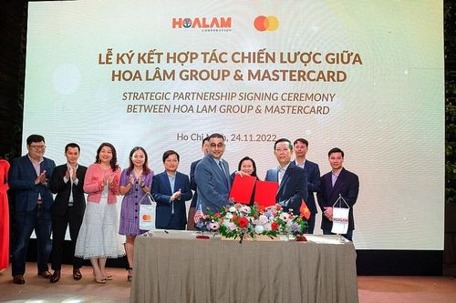 Tập đoàn Hoa Lâm ký kết hợp tác chiến lược với Mastercard