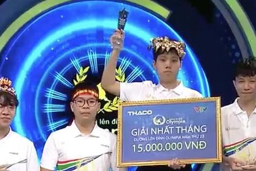 Nam sinh trường Năng khiếu TPHCM ngược dòng ấn tượng giành vòng nguyệt quế Đường lên đỉnh Olympia