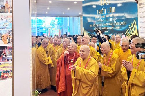 Triển lãm thành tựu Phật sự khóa VIII 'Phật giáo Việt Nam - Dấu ấn tinh hoa'
