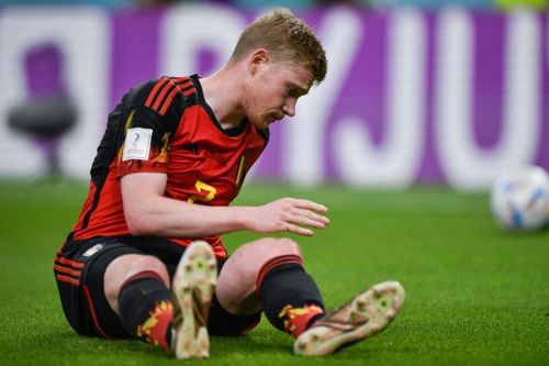 De Bruyne và đồng đội sụp đổ khi thua sốc Morocco